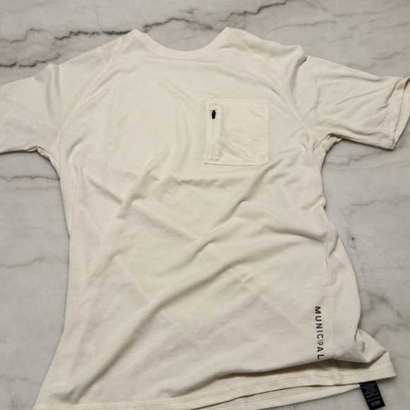 Municipal Sport Utility Gear - Daybreak T-Shirt, Men’s Small, New, Natural/Beige - Picture 2 of 9